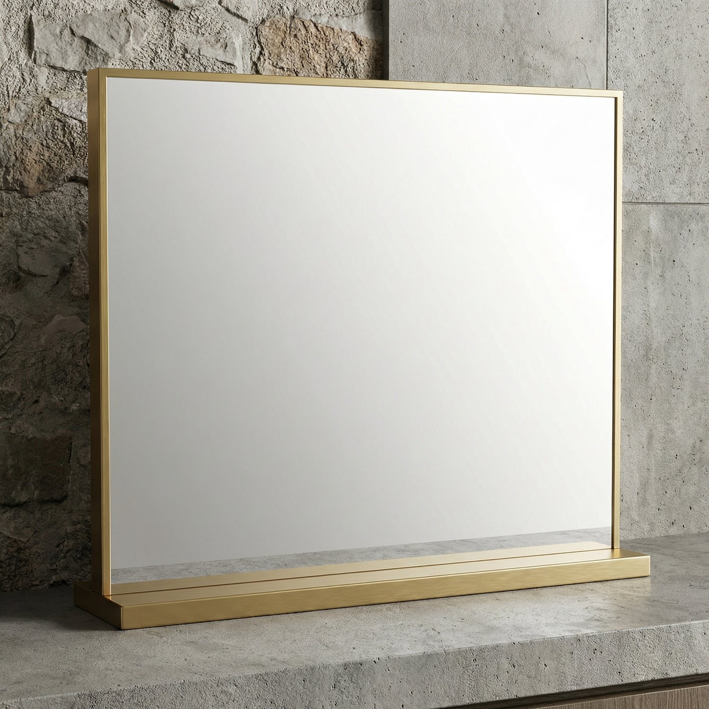 Miroir de Table Classique Or Élégance