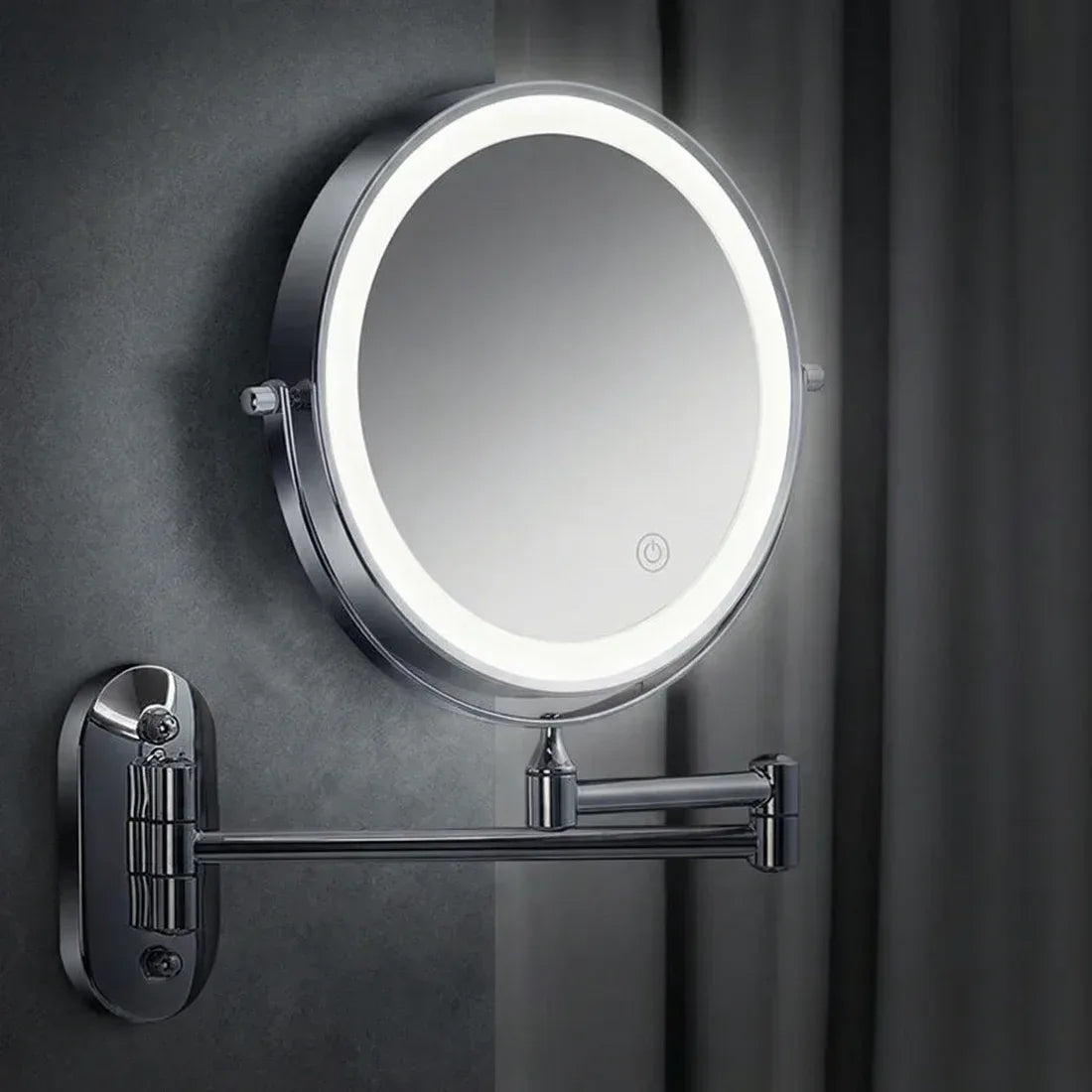 Lumio - Miroir de Maquillage LED Mural - Mecor