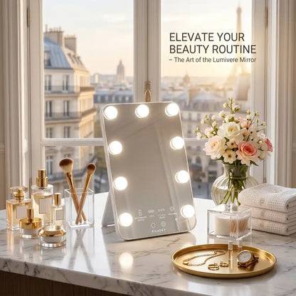 Lumelle – Miroir Coiffeuse Lumineux LED