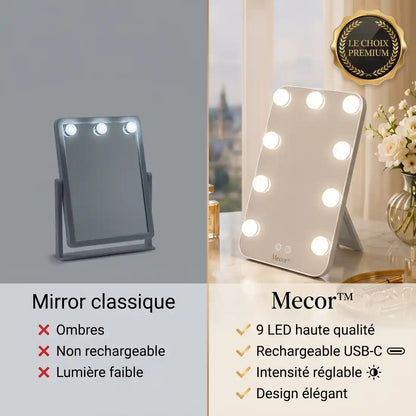 Lumelle – Miroir Coiffeuse Lumineux LED