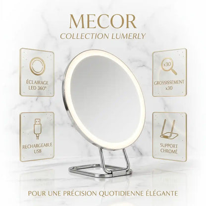 Lumière – Miroir Coiffeuse avec Lumière LED