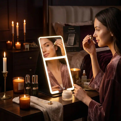 Velorie – Miroir Coiffeuse Lumineux LED
