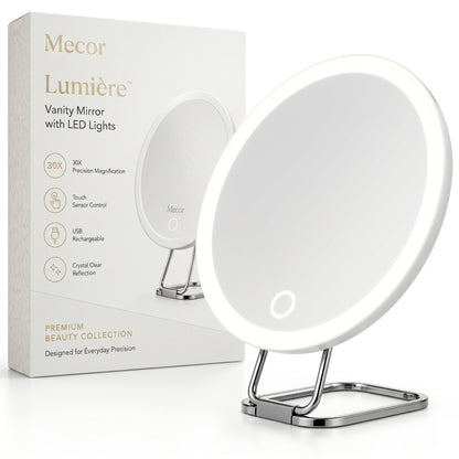 Lumière – Miroir Coiffeuse avec Lumière LED