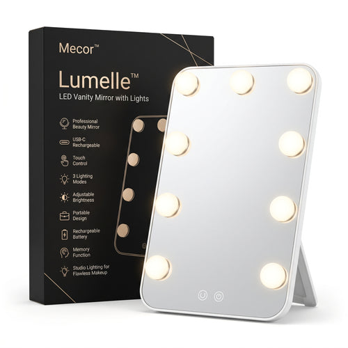 Lumelle – Miroir Coiffeuse Lumineux LED