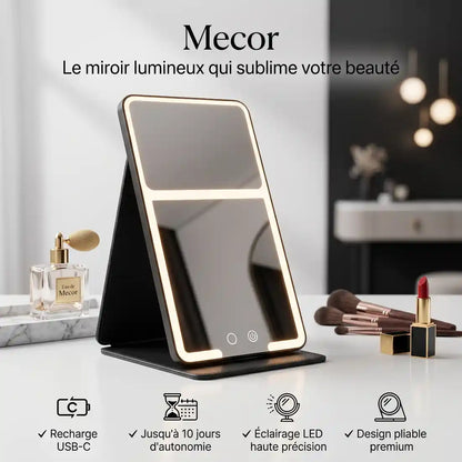 Velorie – Miroir Coiffeuse Lumineux LED