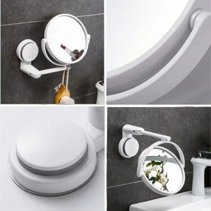 Visiopur - Miroir Mural Articulé à Ventouse