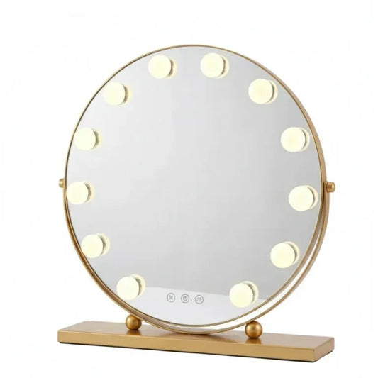 Miroir Hollywood LuviaGlow Gold - Mecor