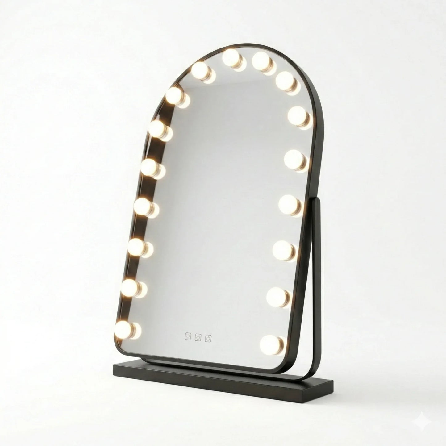 LumiArc Miroir LED Doré