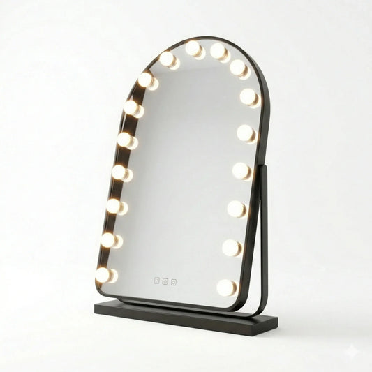 LumiArc Miroir LED Doré