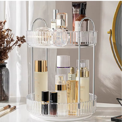 Veluria – Organisateur Maquillage Vanité 2 Niveaux
