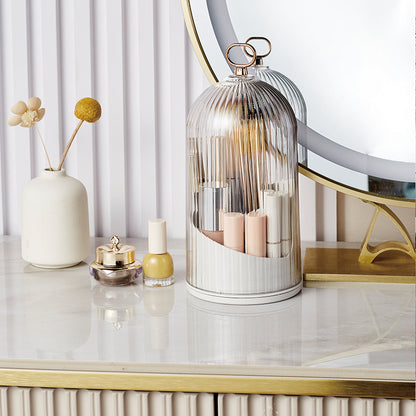 Clochère – Organisateur Maquillage Rotatif sous Cloche