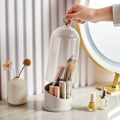 Clochère – Organisateur Maquillage Rotatif sous Cloche