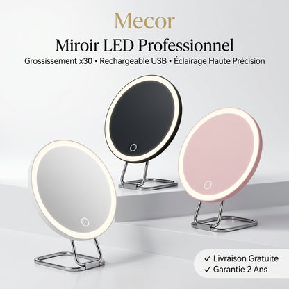 Lumière – Miroir Coiffeuse avec Lumière LED