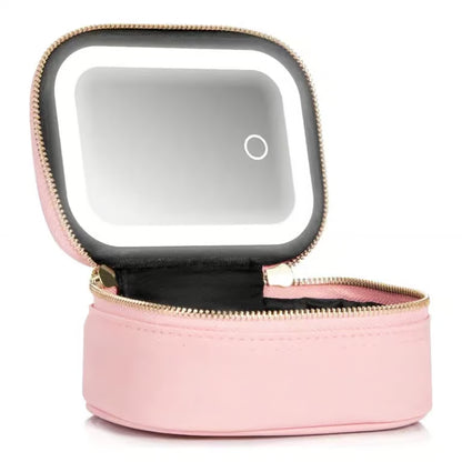 Velorie – Miroir de Coiffeuse Lumineux avec Trousse