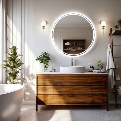 Lumivara – Miroir LED Rond Salle de Bain