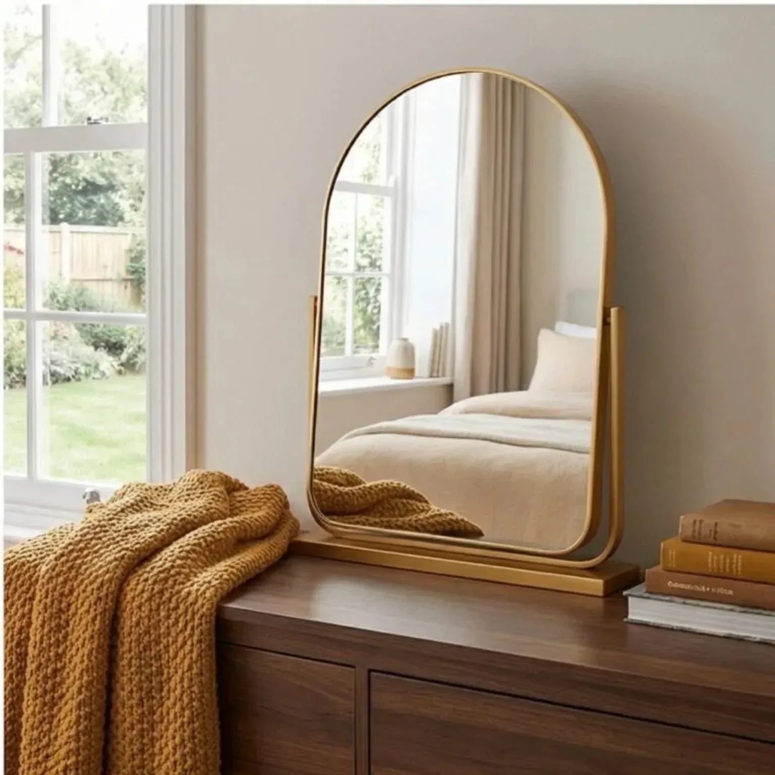 Miroir Arqué Maquillage Luvia - Mecor