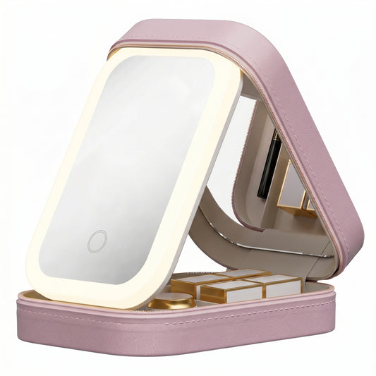 Lumirine – Miroir de Coiffeuse LED Lumineux avec Rangement