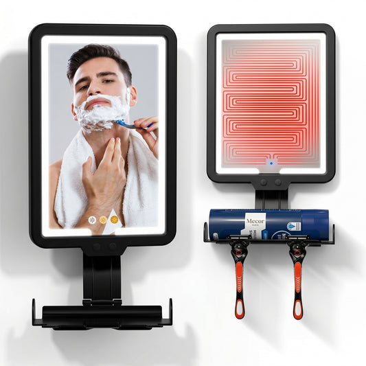 Clarène – Miroir LED Anti-Buée Mural pour Douche et Rasage