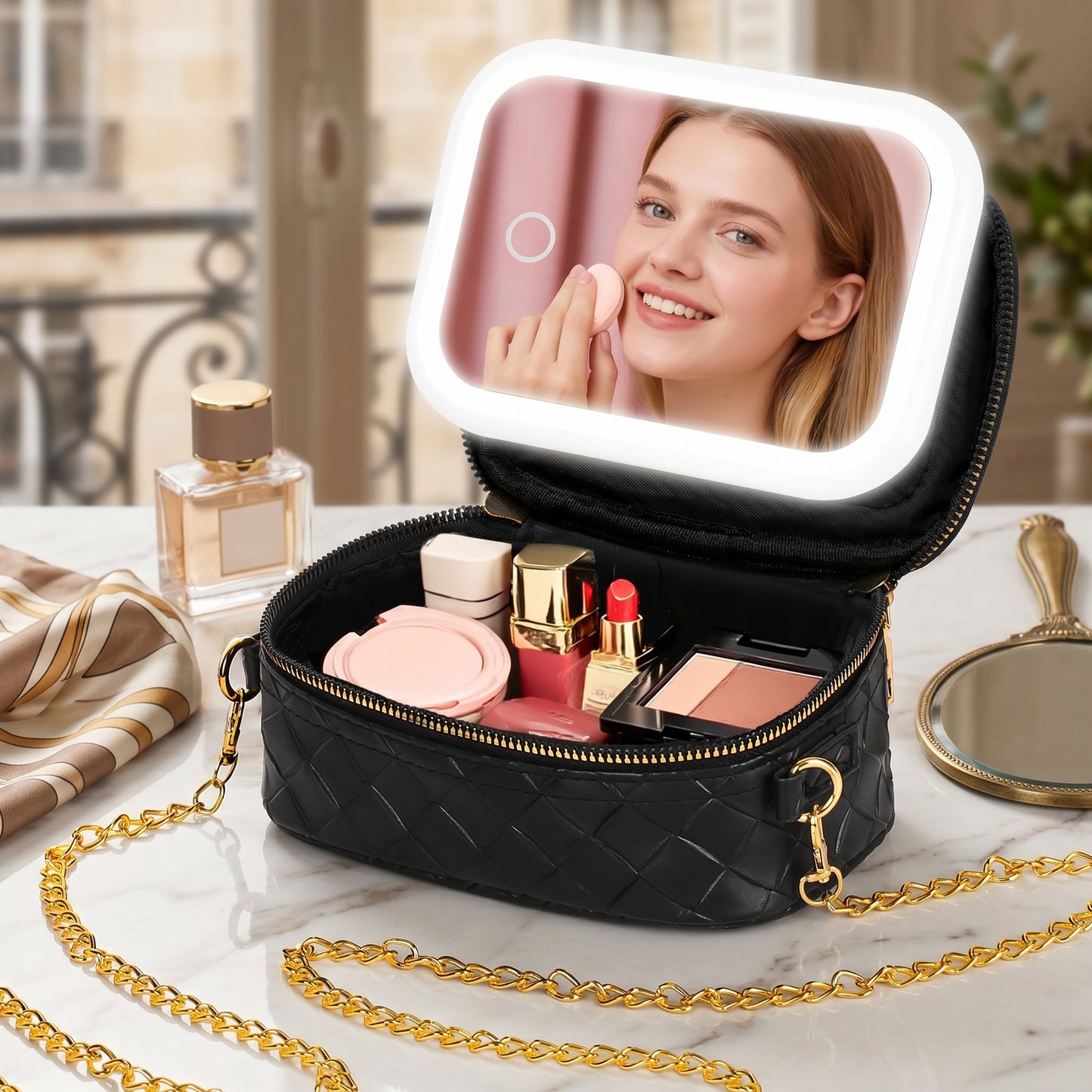 Lumivane – Trousse Maquillage Miroir LED