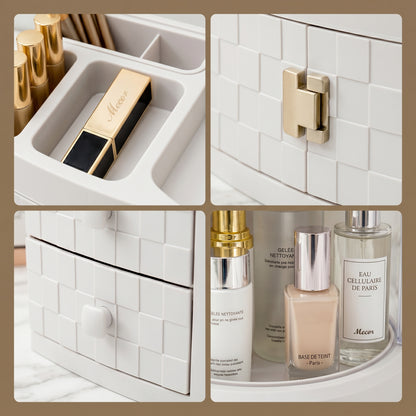 Velorie – Organisateur Maquillage Boîte de Rangement Cosmétiques