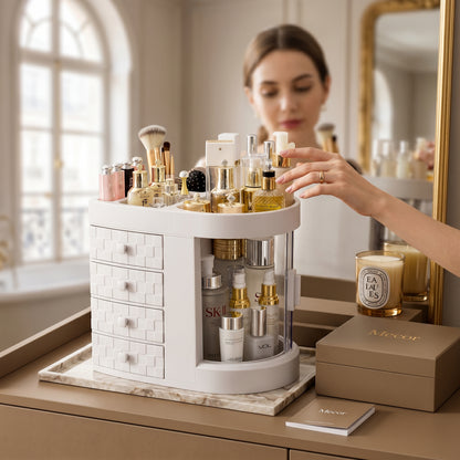Velorie – Organisateur Maquillage Boîte de Rangement Cosmétiques