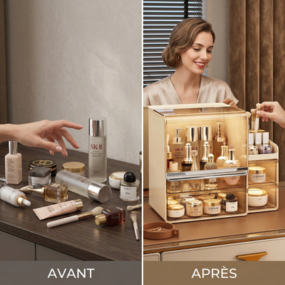 Glorine – Organisateur Maquillage Rangement Cosmétiques