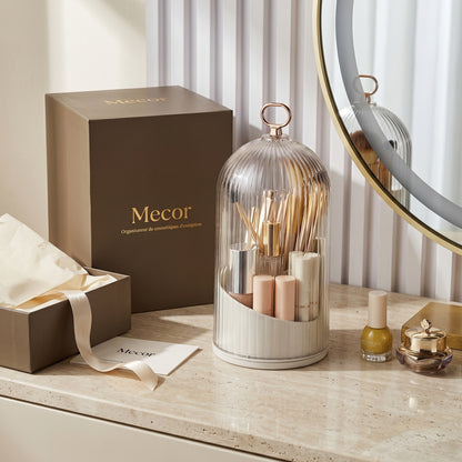 Clochère – Organisateur Maquillage Rotatif sous Cloche