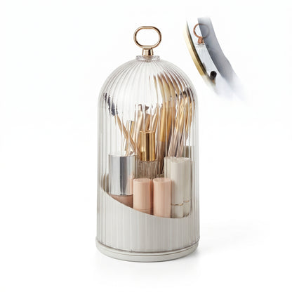 Clochère – Organisateur Maquillage Rotatif sous Cloche