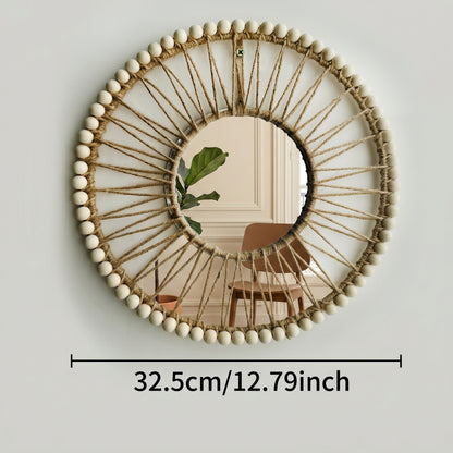 Valéa – Miroir Mural Décoratif Tressé