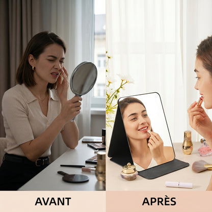 Mirova – Miroir Maquillage Pliable Coiffeuse