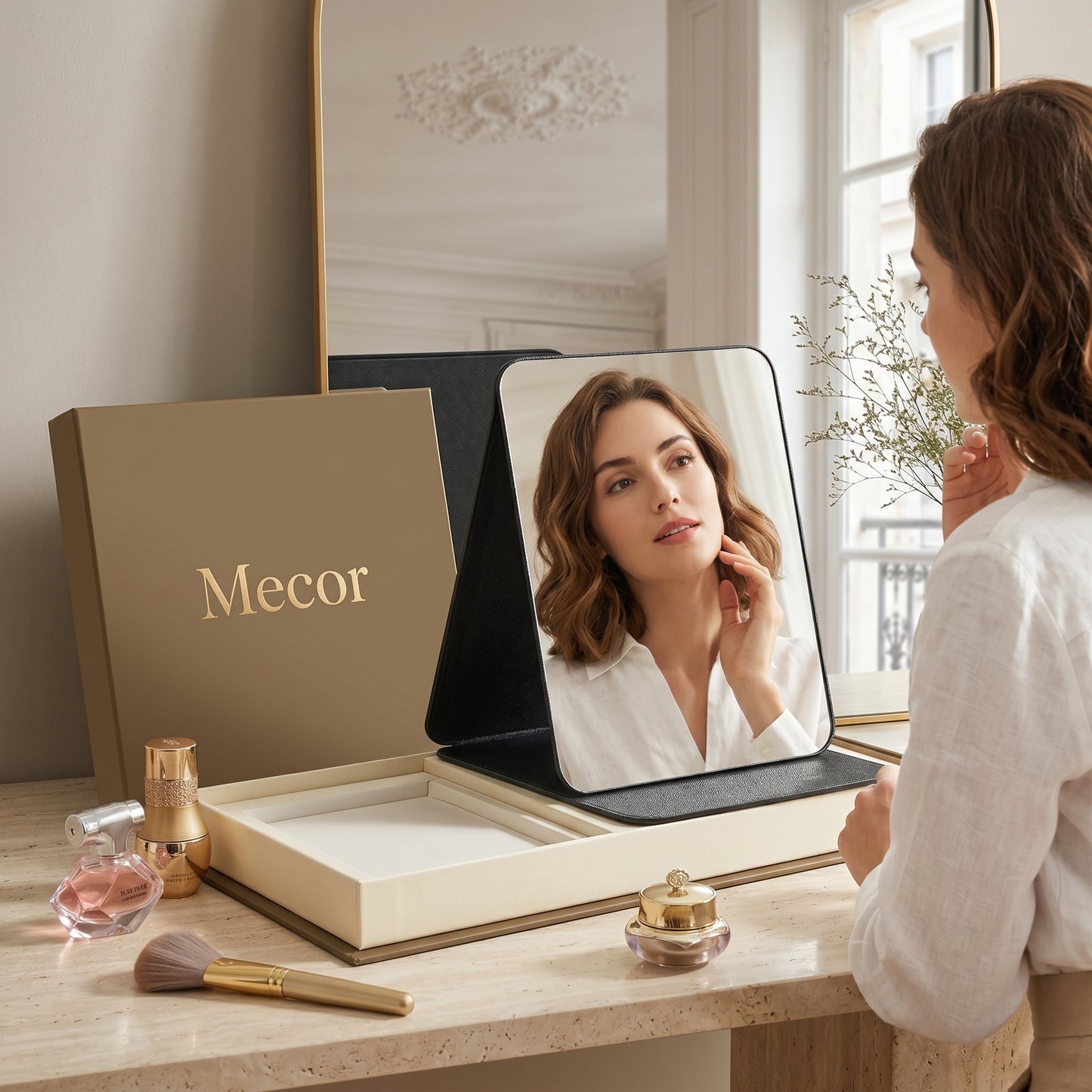 Mirova – Miroir Maquillage Pliable Coiffeuse