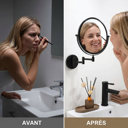 Miravène – Miroir Maquillage Mural Grossissant Double Face