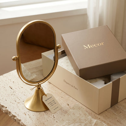 Glorène – Miroir Coiffeuse Pivotant
