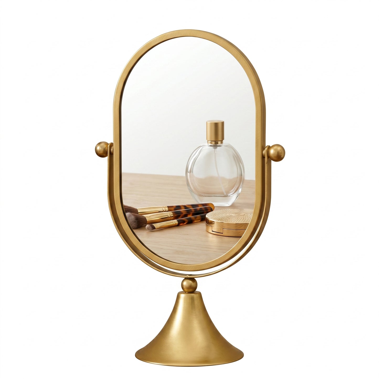 Glorène – Miroir Coiffeuse Pivotant