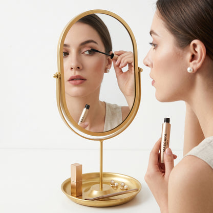 Aurorève – Miroir Coiffeuse Ovale Rotatif
