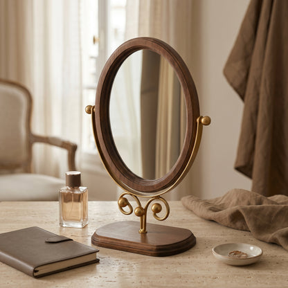 Mirovel – Miroir Coiffeuse Ovale Rétro
