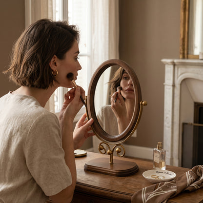 Mirovel – Miroir Coiffeuse Ovale Rétro