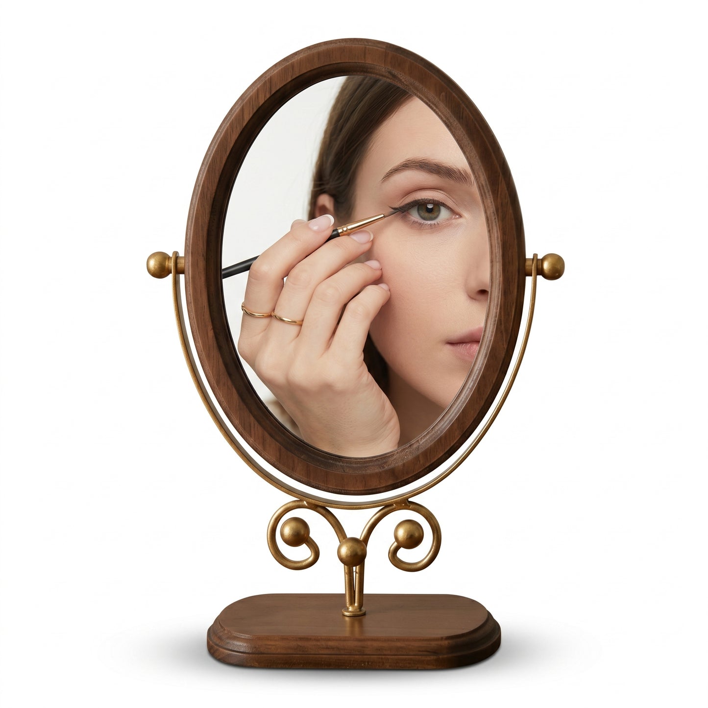 Mirovel – Miroir Coiffeuse Ovale Rétro