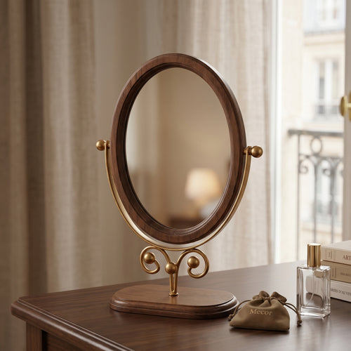 Mirovel – Miroir Coiffeuse Ovale Rétro