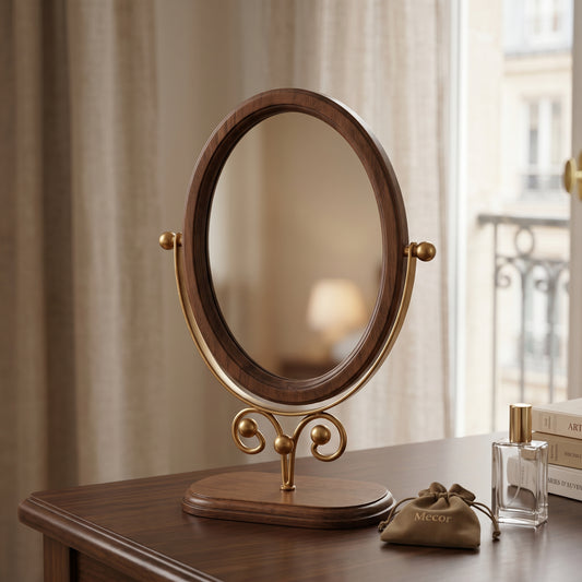 Mirovel – Miroir Coiffeuse Ovale Rétro