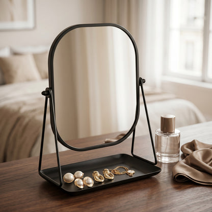 Miralune – Miroir Coiffeuse Doré Rétro