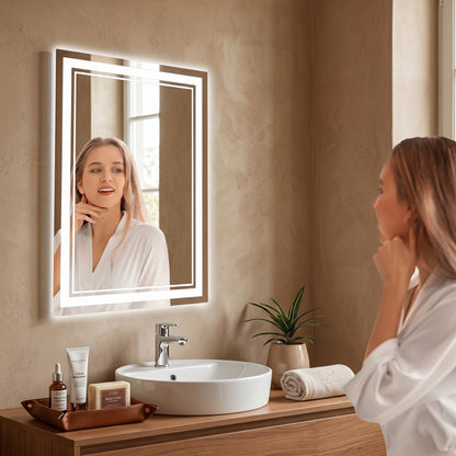 Lumireve – Miroir LED Coiffeuse Mural