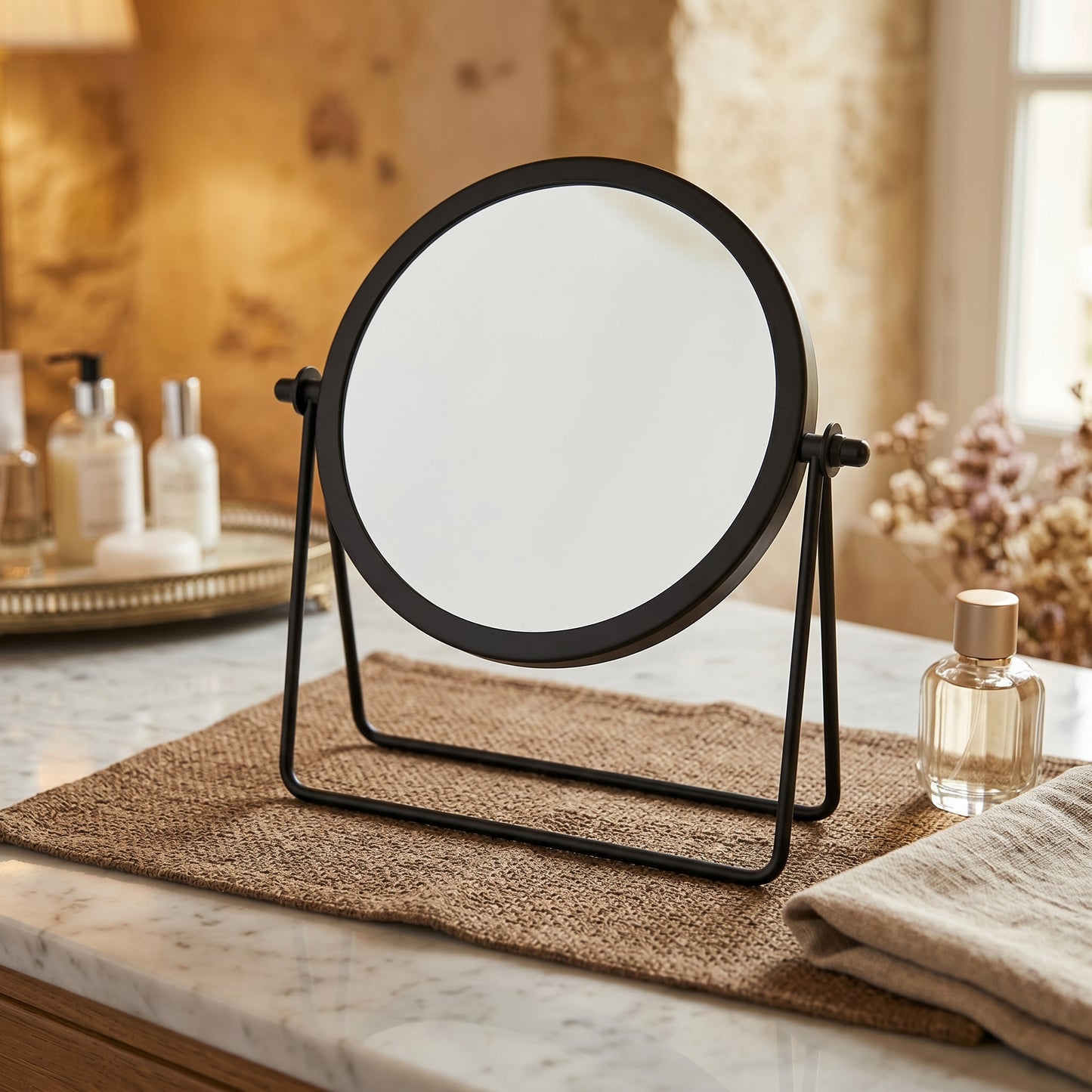 Miravel – Miroir Coiffeuse Rotatif
