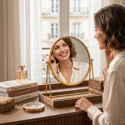 Miravel – Miroir Coiffeuse Rotatif