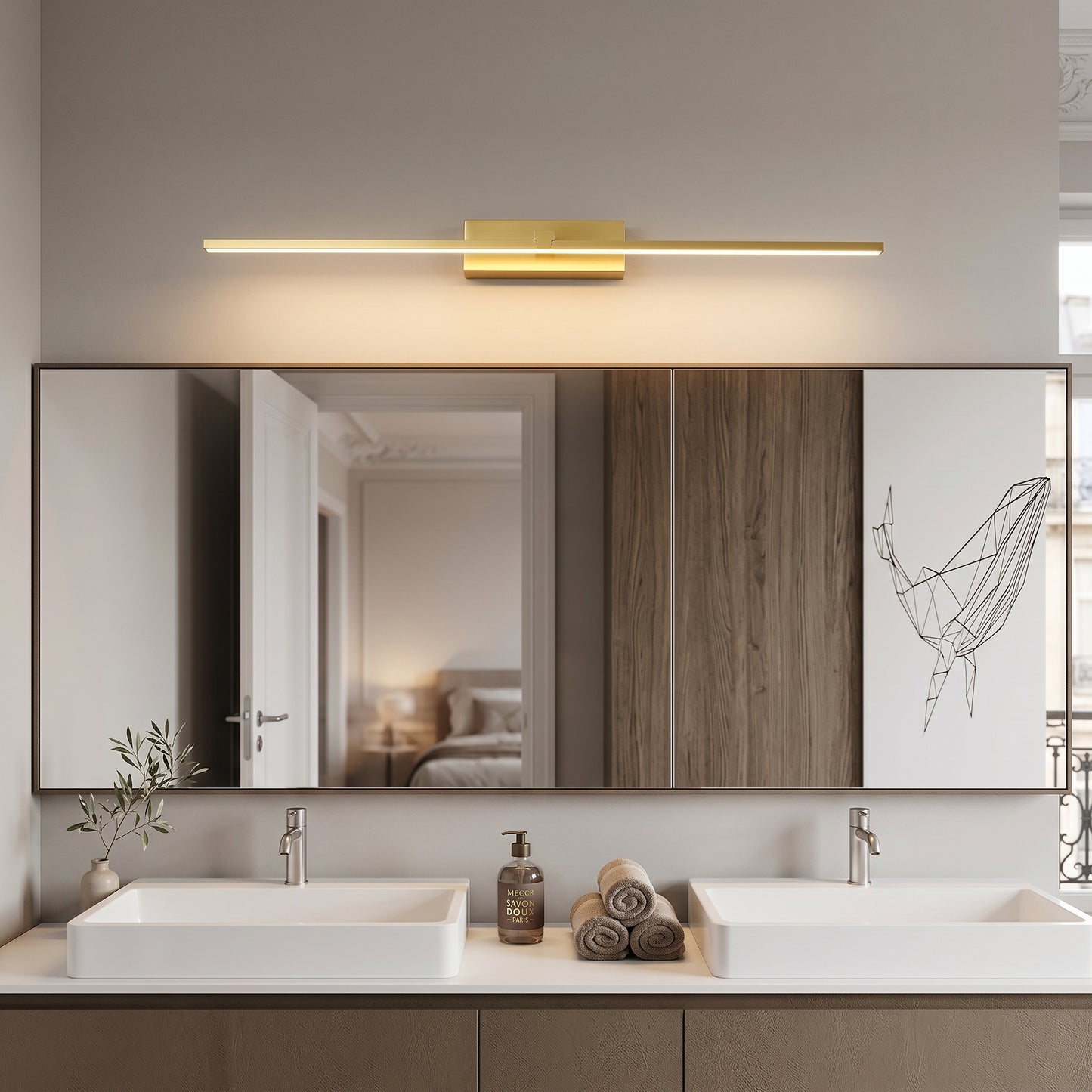 Clairox – Applique Miroir LED Salle de Bain