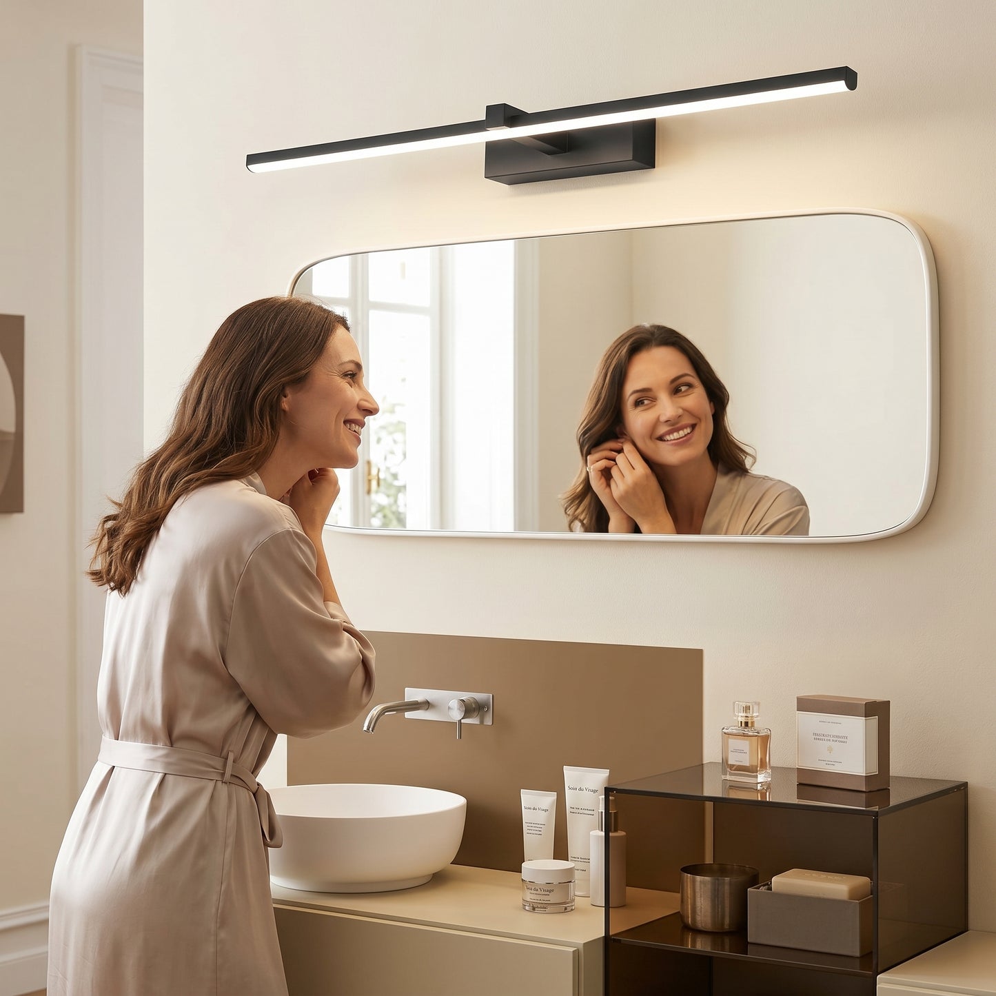 Clairox – Applique Miroir LED Salle de Bain