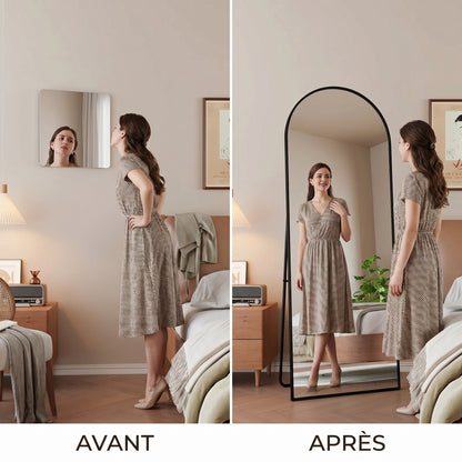 Arcevo – Miroir sur Pied Pleine Longueur Arqué