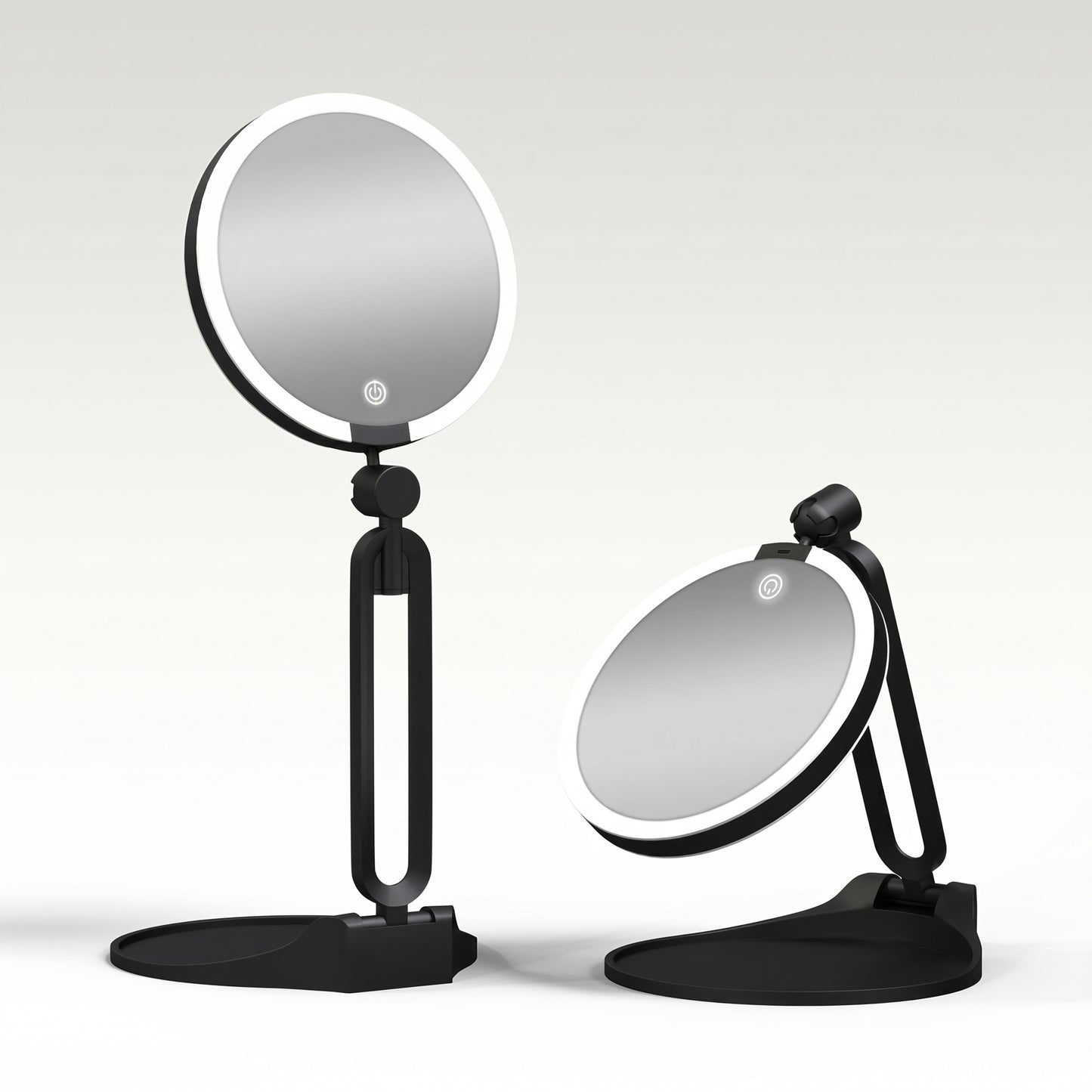 Miravox – Miroir de Maquillage LED Double Face Grossissant