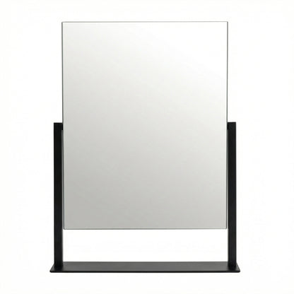 Miroir de Table Classique Noir Mat