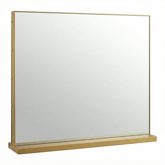 Miroir de Table Classique Or Élégance